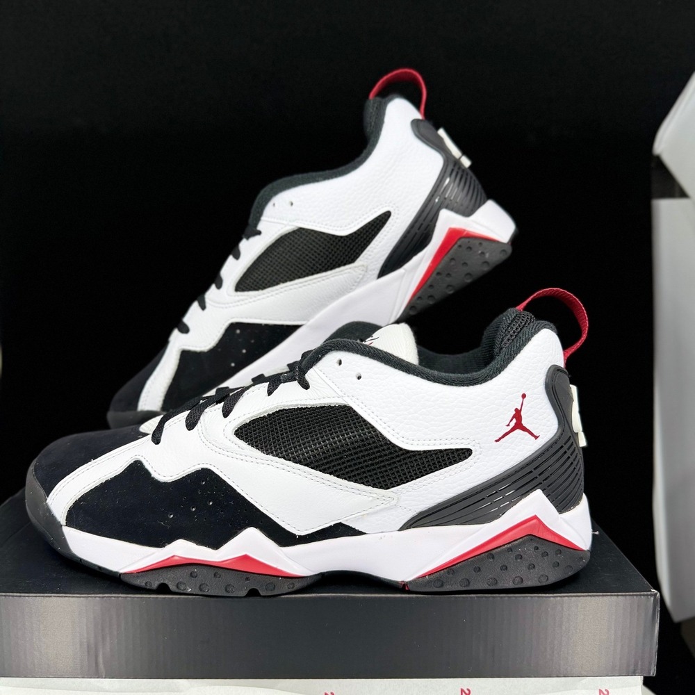 Jordan MVP 92 Mens 10 White Gym Red Black Excellent HQ3950-103 Sneakers